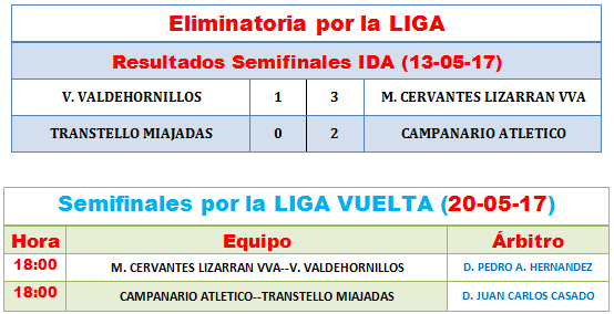 LIGA Semifinal IDA